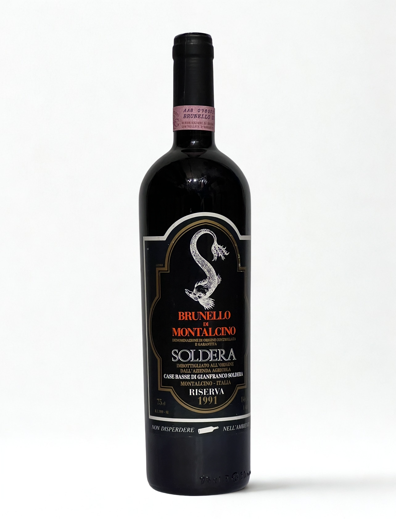 Brunello di Montalcino Riserva Soldera 1991