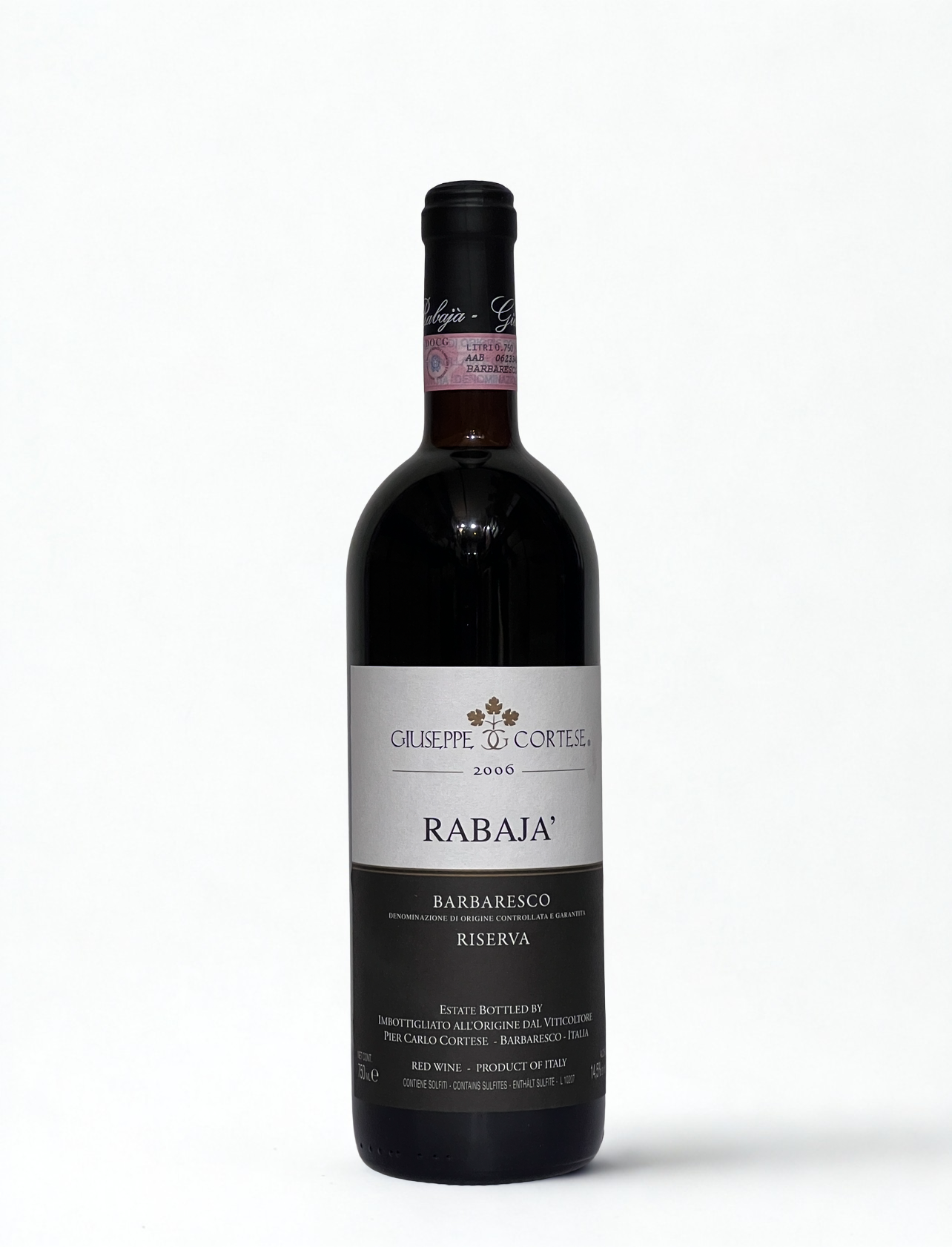 Barbaresco Rabaja Riserva 2006