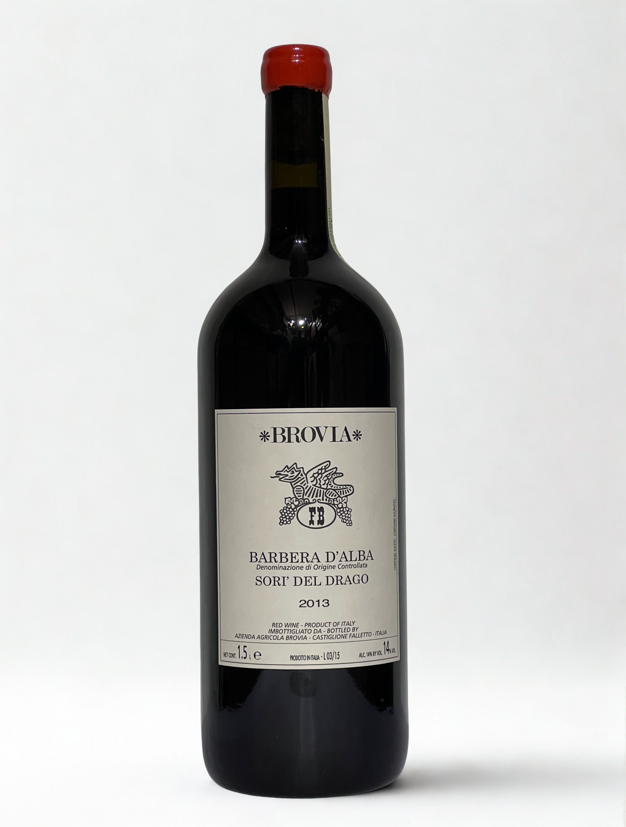 Barbera Sori del Drago 2013