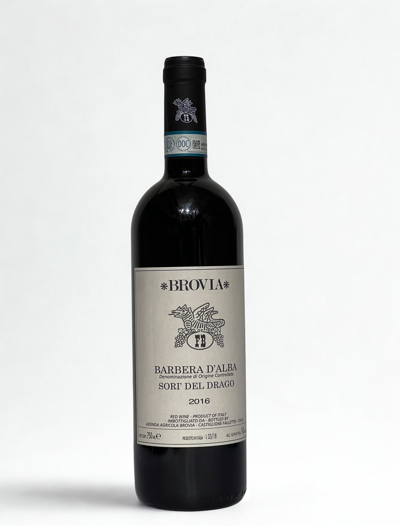 Barbera D'Alba Sori del Drago 2016