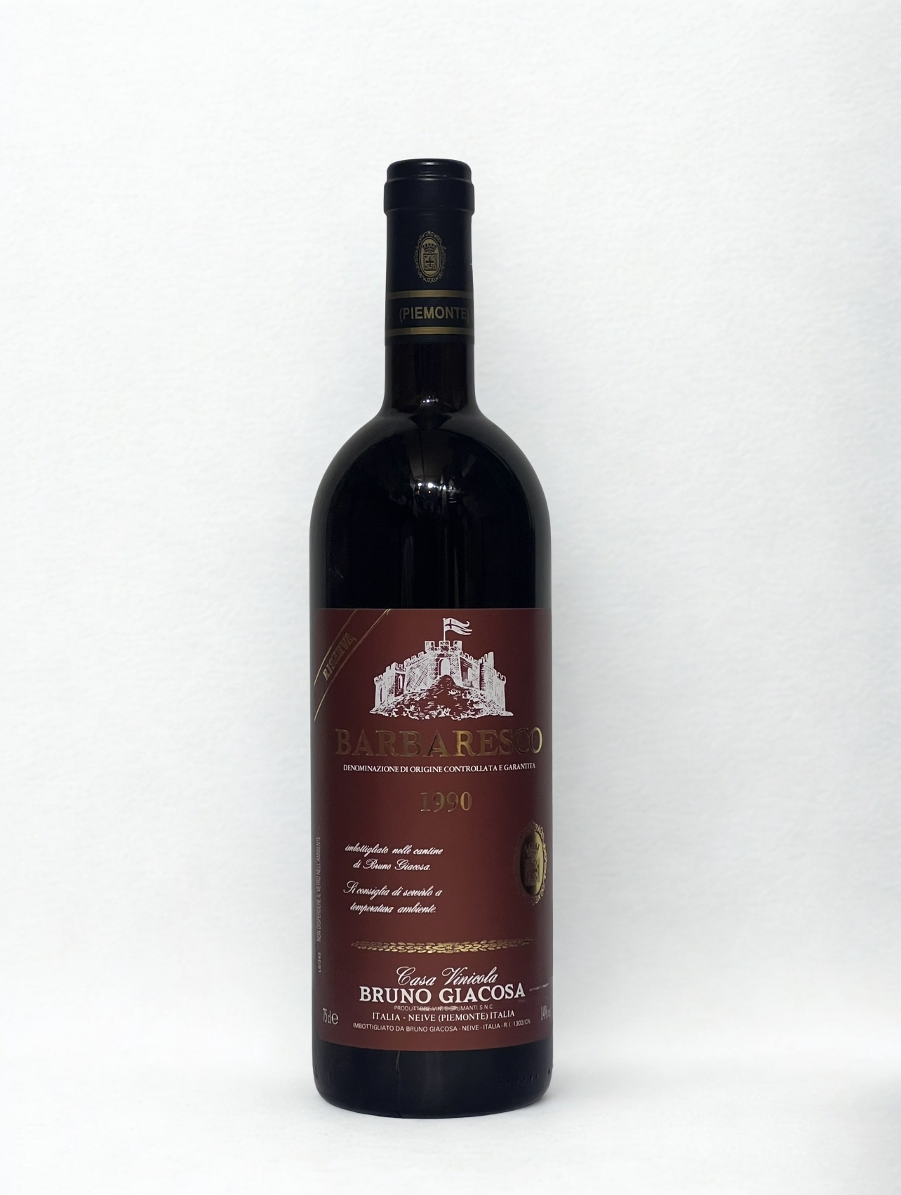 Barbaresco riserva 1990