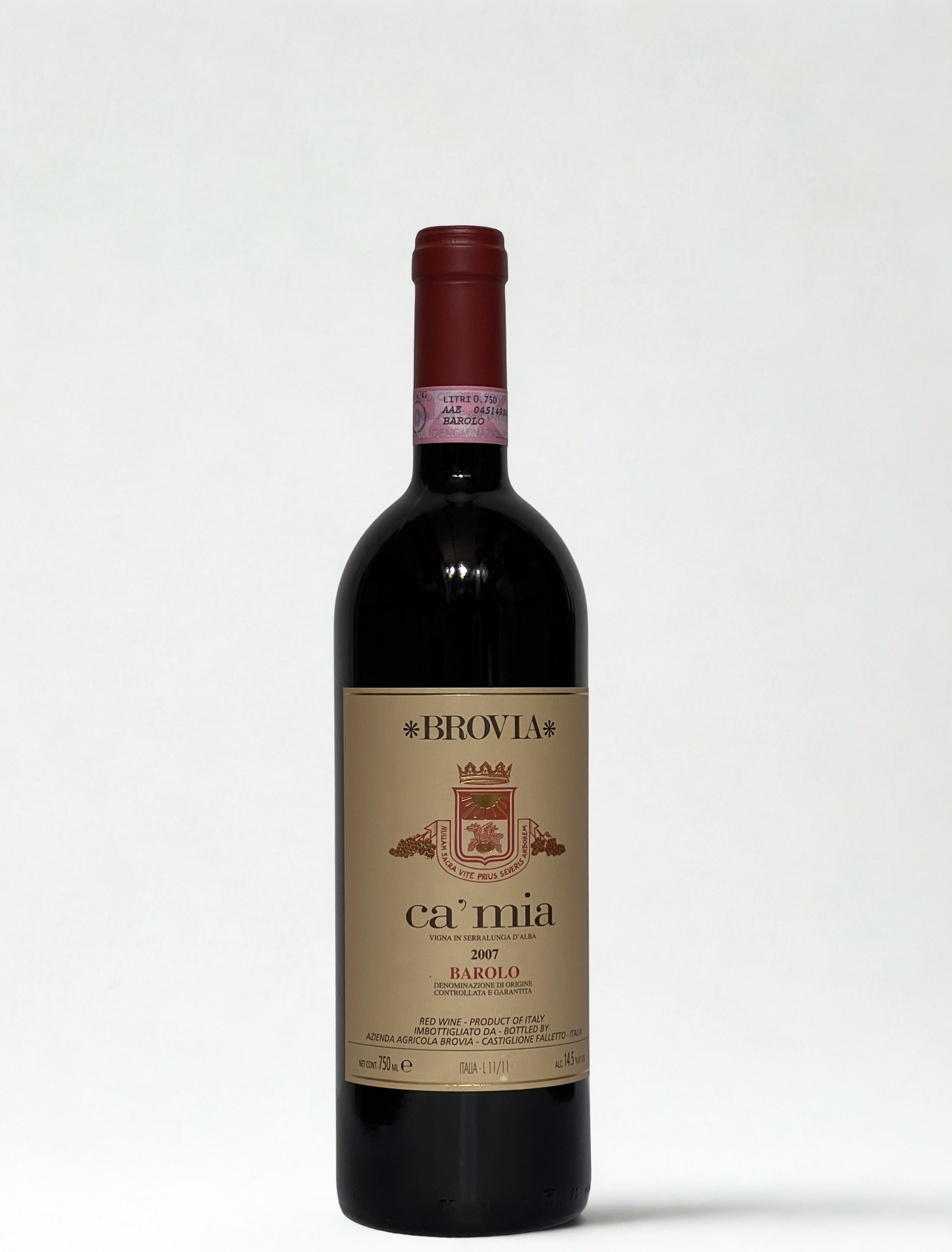 Barolo Ca' Mia 2007