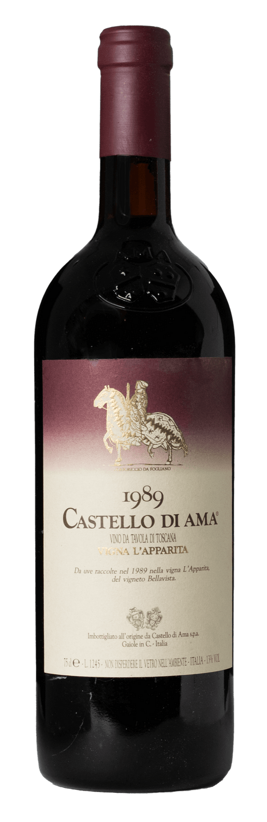 Vigna L'Apparita 1989