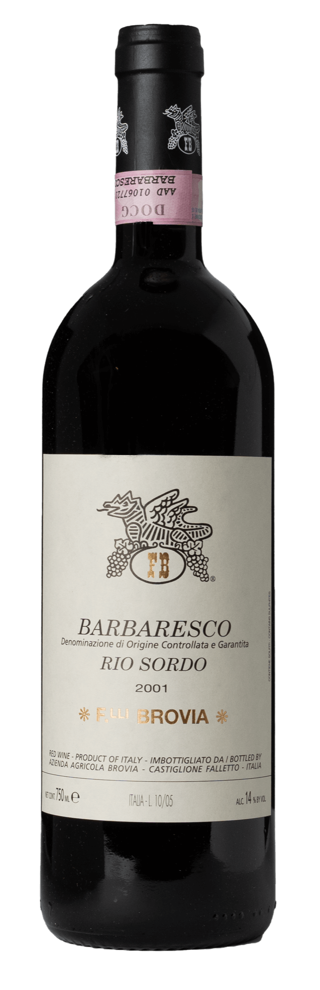 Barbaresco Rio Sordo 2001