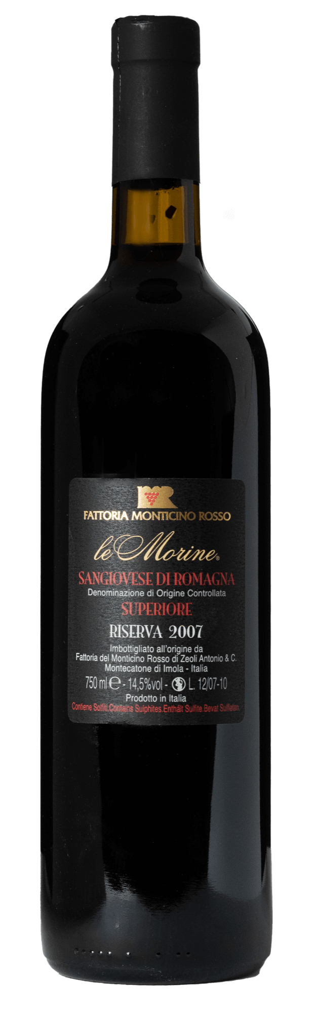 Le Morine Sangiovese 2007 Riserva