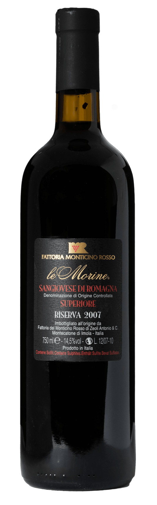 Le Morine Sangiovese 2007 Riserva