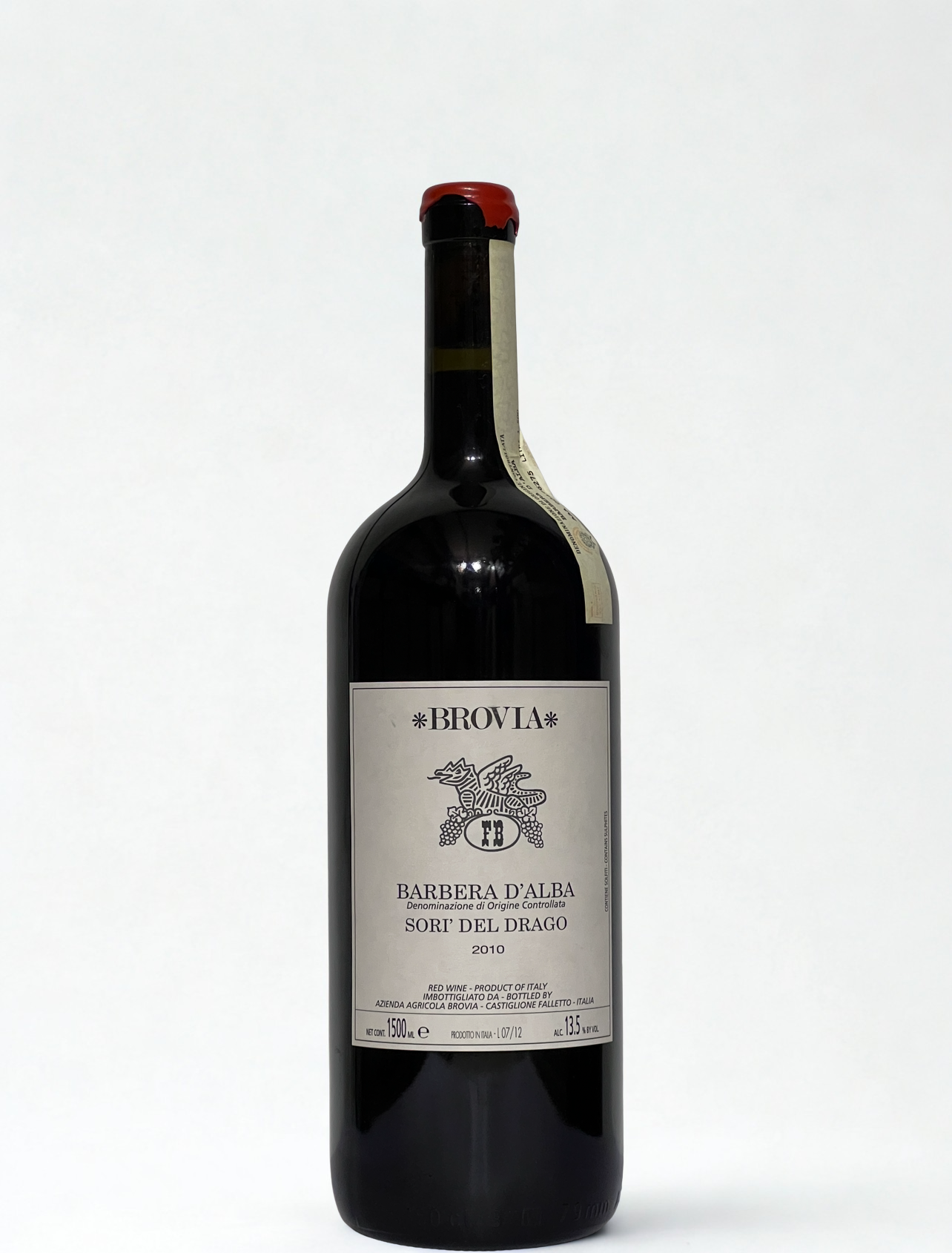 Barbera Sori del Drago 2010